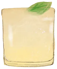 Drawing of the cocktail called The Sea