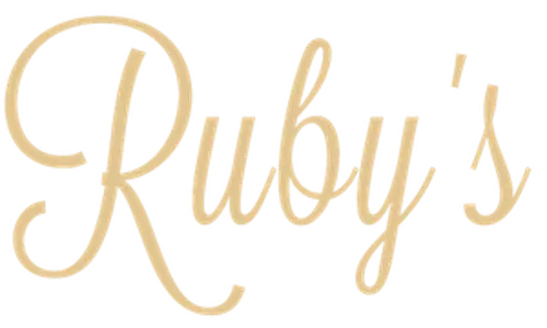 Ruby's logo in gold